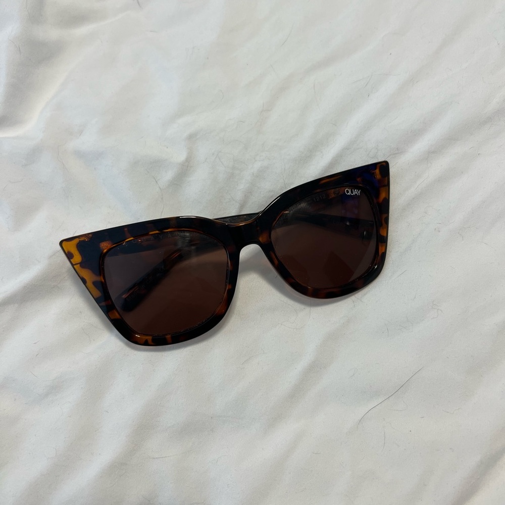 QUAY Cat Eye Tortoise Shell “Harper” Sunglasses